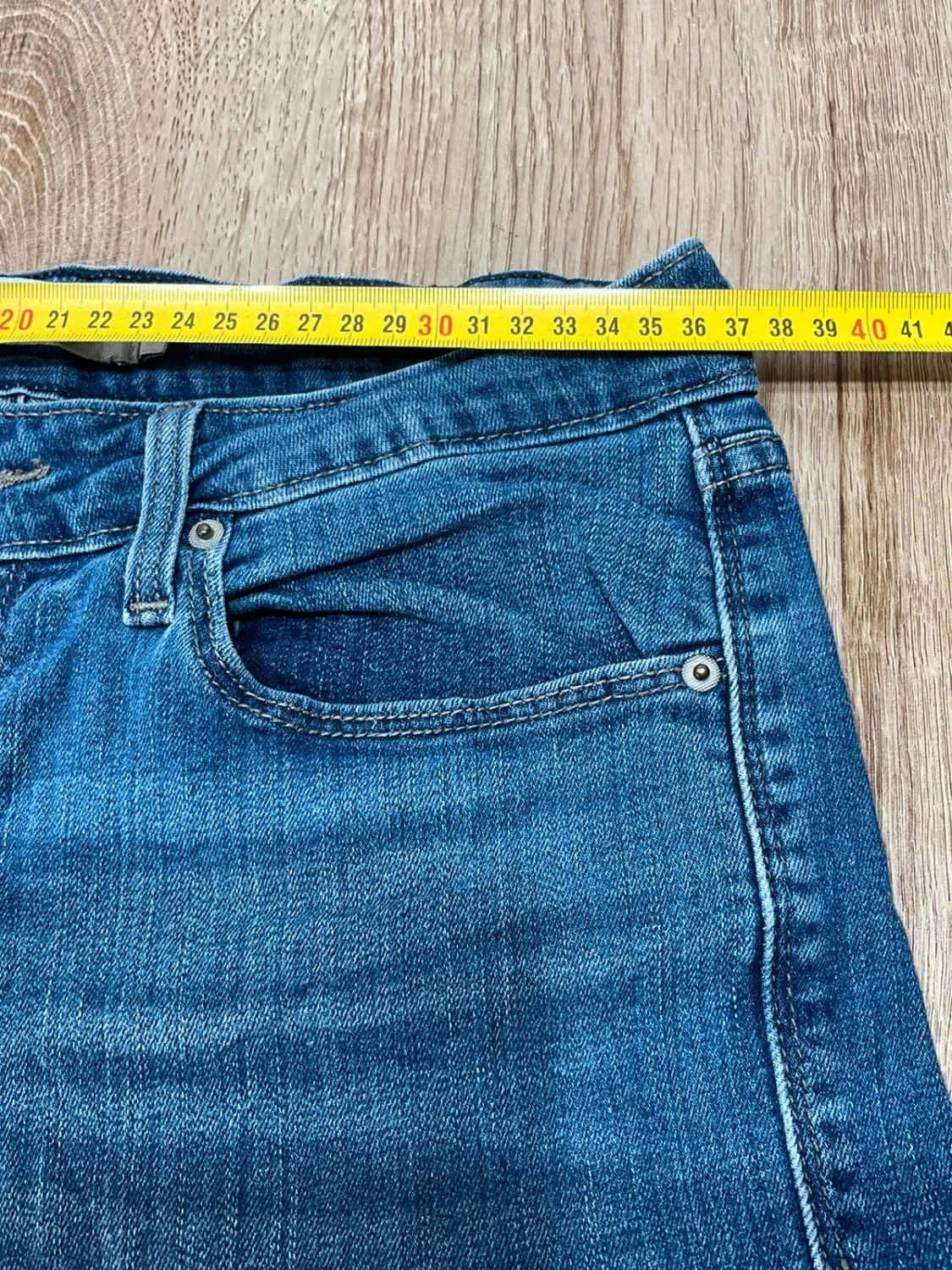 Short Levi's 6 - W28 femme 98% Coton Bleu délavé Slv004 – photo 14